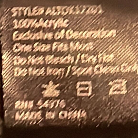 David and Young black laced back open front sweater One Size - Picture 8 of 8